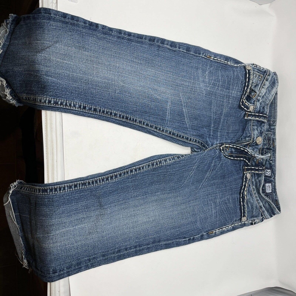 Miss Me Womens Jeans Size 27 x 21 - Irene Capri Cut